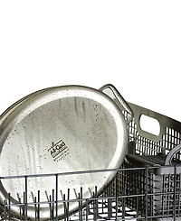 All-Clad Stainless Steel 15" Oval Baker & Pot Holder Set
