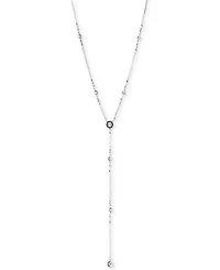 Dkny Logo Crystal Station Y-Necklace