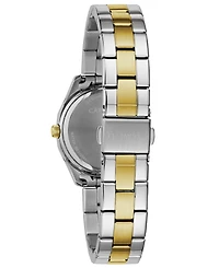Caravelle Designed by Bulova Women's Two-Tone Stainless Steel Bracelet Watch 28mm