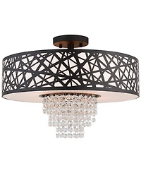 Livex Allendale 4-Light Semi Flush