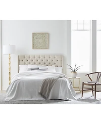 Jarson Wingback Tufted Headboard - Full/Queen