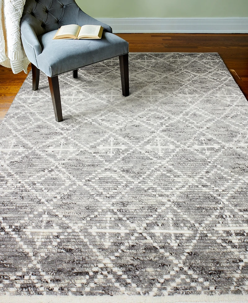 Closeout! Bashian Natural Wool Nat-15 2' 6" x 8' Runner Area Rug