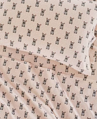 Madison Park Novelty Printed Cotton Flannel -Pc. Sheet Set