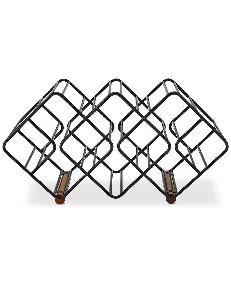 Gourmet Basics By Mikasa 12 Bottle Stackable Wine Rack