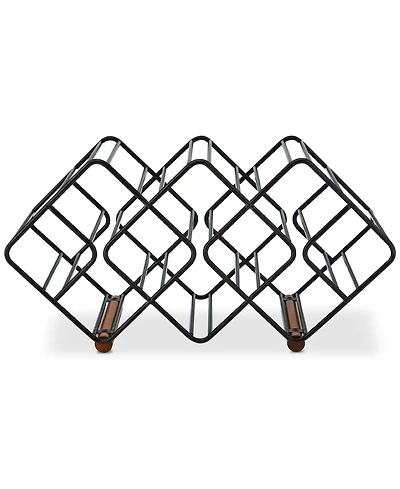 Gourmet Basics By Mikasa 12 Bottle Stackable Wine Rack