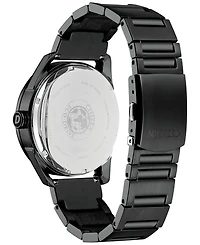 Citizen Drive from Citizen Eco-Drive Men's Black Stainless Steel Bracelet Watch 42mm