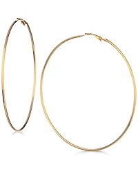 Guess 3 1/4" Large Hoop Earrings