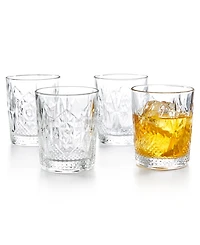 Bormioli Rocco Stone Double Old Fashioned Glasses, Set of 4
