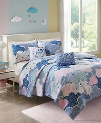 Intelligent Design Cloud 4-Pc. Quilt Set, Twin/Twin Xl