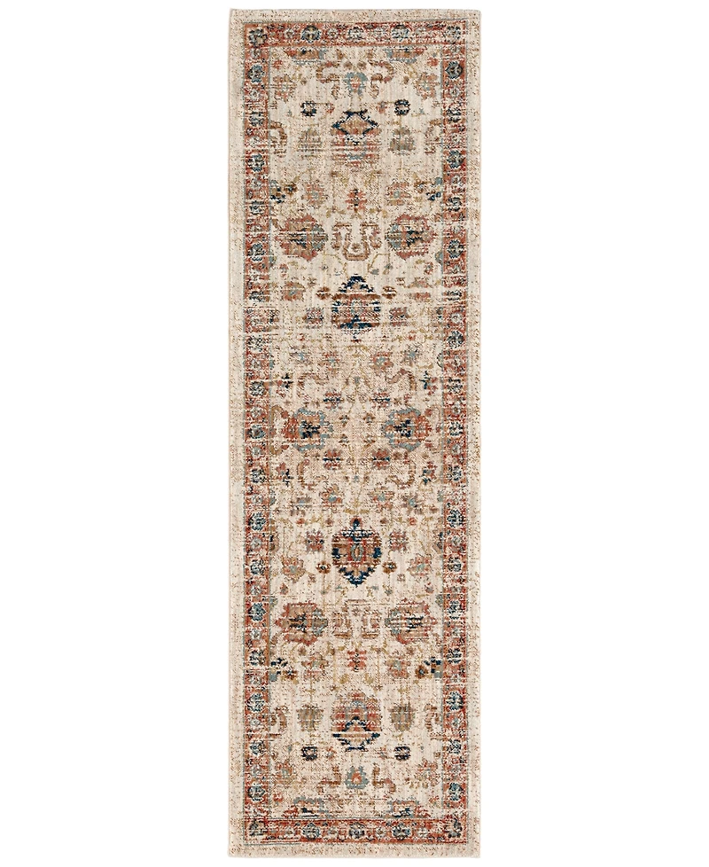 Closeout! Karastan Spice Market Koyna Cream 5'3" x 7'10" Area Rug