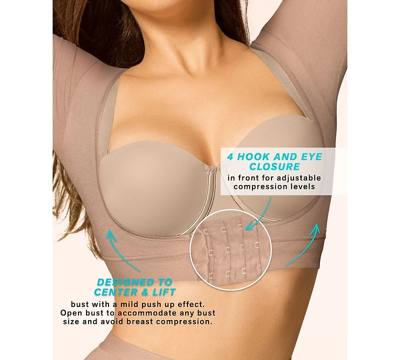 Leonisa Women's Invisible Upper Arm Shaper Vest