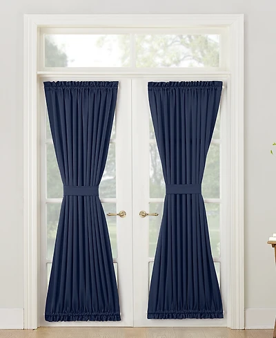 Grant Room Darkening Rod Pocket Door Curtain Panel