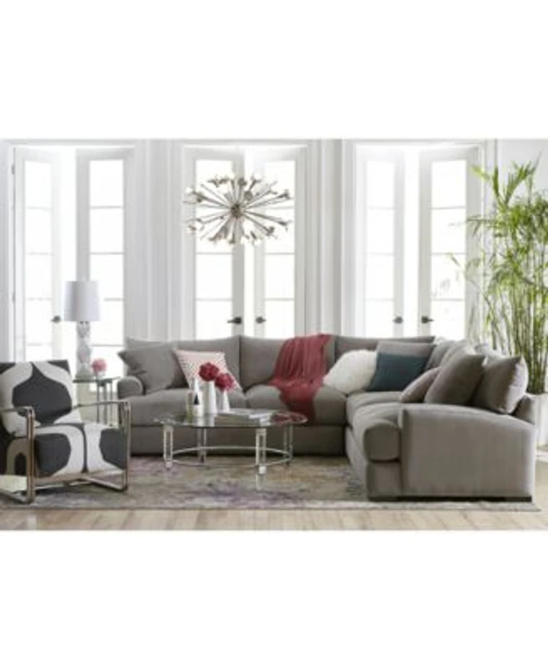 Closeout Rhyder Fabric Sectional Collection Created For Macys