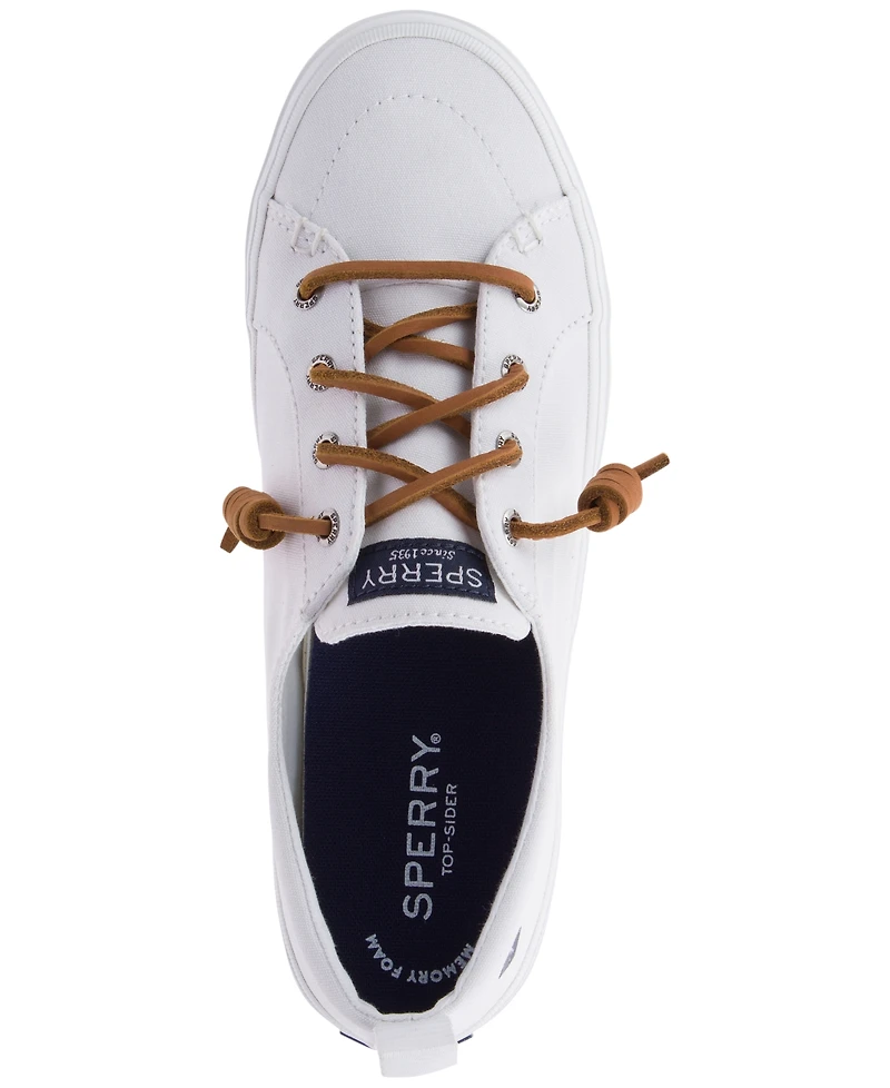 Sperry Women's Crest Vibe Canvas Sneakers, Created for Macy's