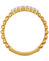 Diamond Stackable Beaded Band (1/8 ct. t.w.)