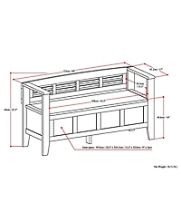 Fernley Storage Bench