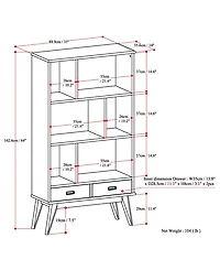 Ednie Wide Bookcase