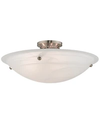 Livex Oasis Semi Flush Light