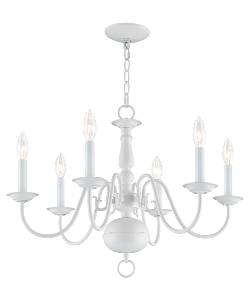 Livex Williamsburg 6-Light Chandelier