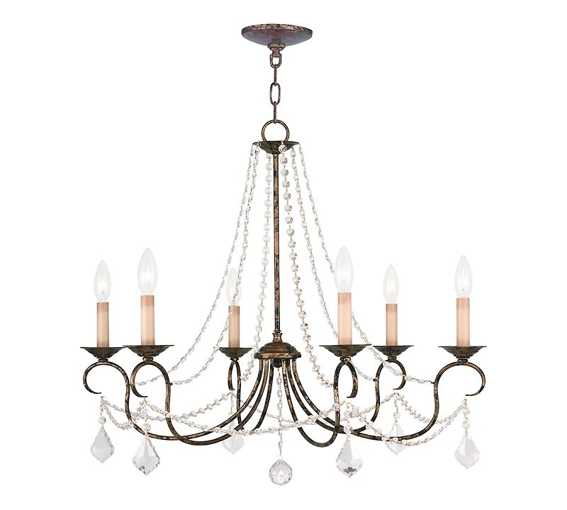 Livex Pennington 6-Light Chandelier