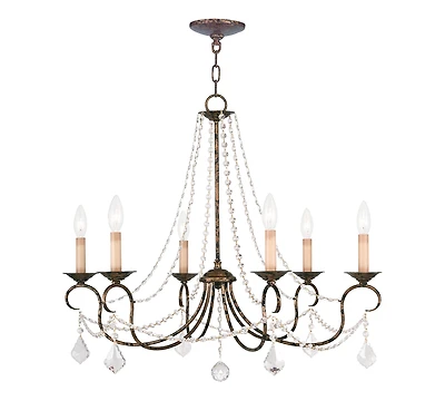 Livex Pennington 6-Light Chandelier