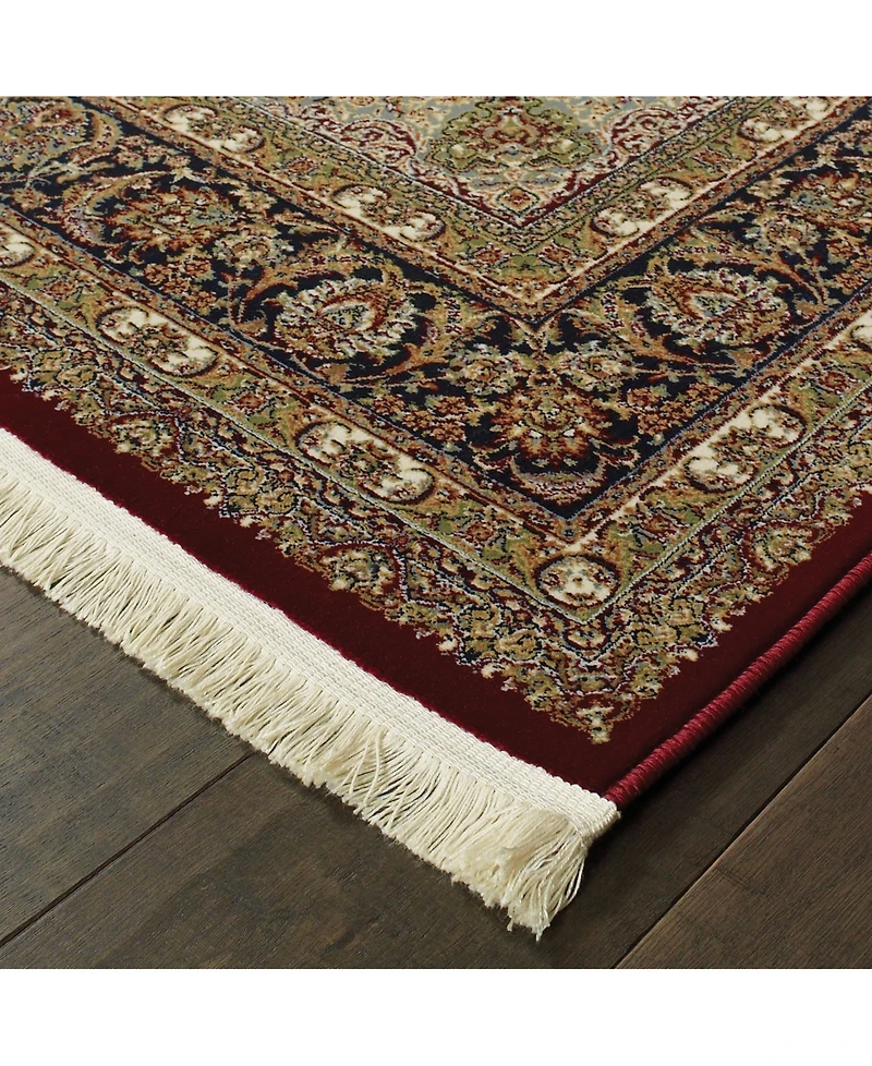 Oriental Weavers Masterpiece Medallion Red 2'3" x 10' Runner