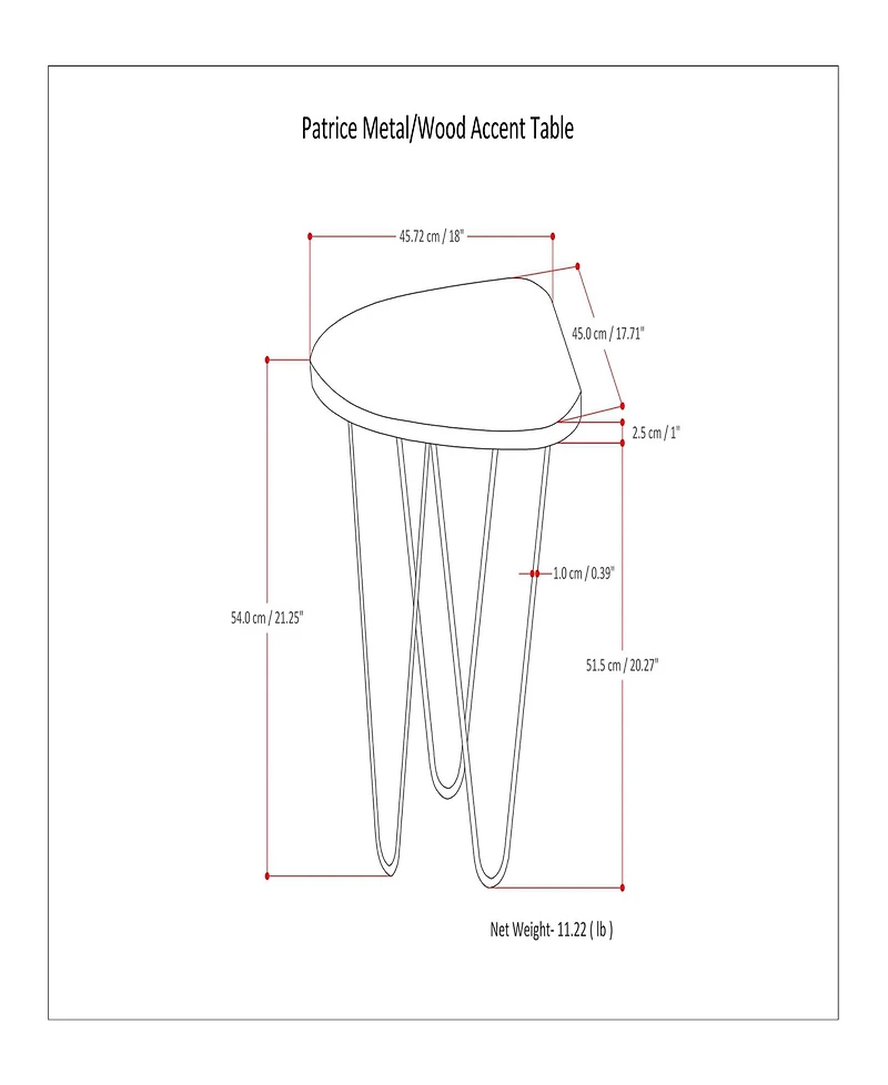 Faelen Accent Table