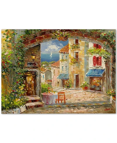 Rio 'Capri Isle' Canvas Art