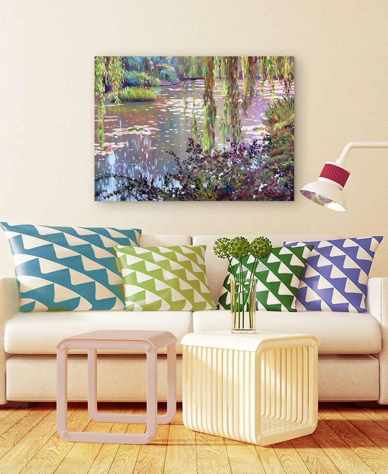David Lloyd Glover 'Homage to Monet' Canvas Art