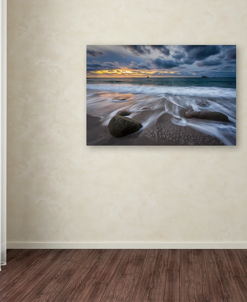 Mathieu Rivrin 'The Song of Water' 30" x 47" Canvas Wall Art