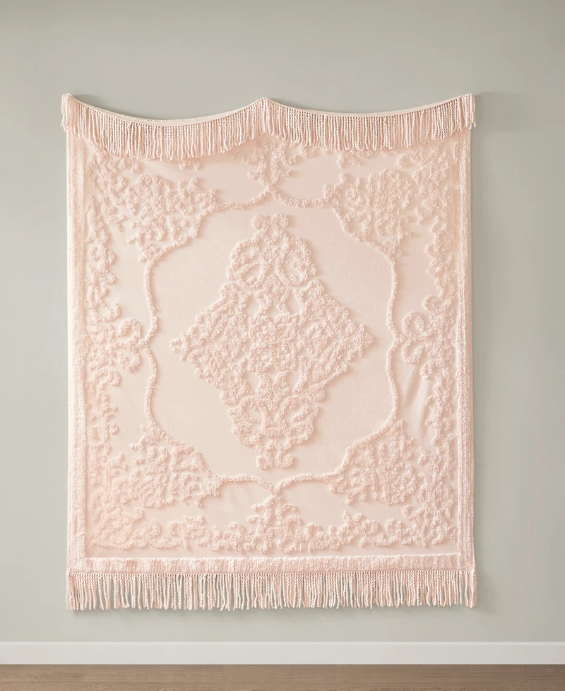 Madison Park Chloe Tufted Cotton Chenille Throw, 50" x 60"