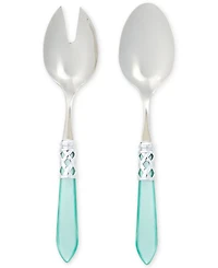 Vietri Aladdin Brilliant 2-Pc. Salad Server Set