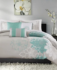 Madison Park Lola 6-Pc. Comforter Set, Twin/Twin Xl