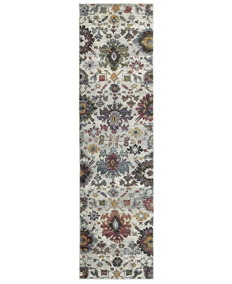 Oriental Weavers Andorra Catalan 2'3" x 8' Runner Rug