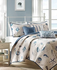Madison Park Bayside Quilted 6-Pc. Coverlet Set