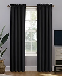 Oslo Theater Grade Extreme 100% Blackout Rod Pocket Curtain Panel