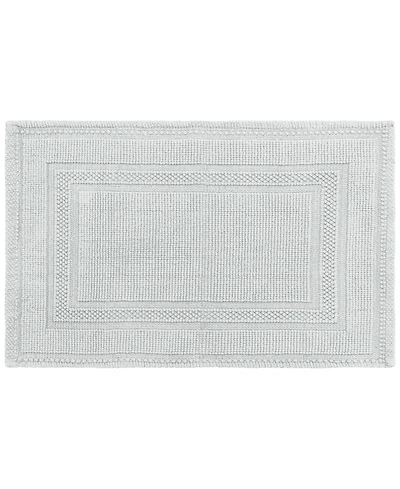 Jean Pierre Racetrack Stonewash Cotton Bath Rug, 21" x 34"