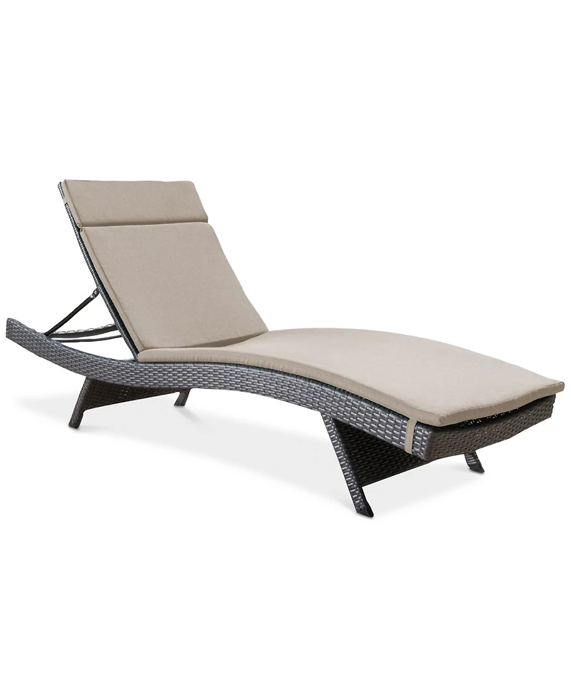 Pietro Outdoor Chaise Lounge with Cushion