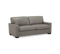 Ennia 75" Leather Full Sleeper, Created for Macy's