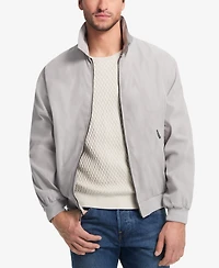 Weatherproof Microfiber Bomber Jacket