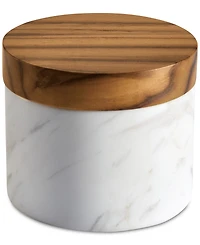 Anolon Pantryware White Marble Salt Cellar