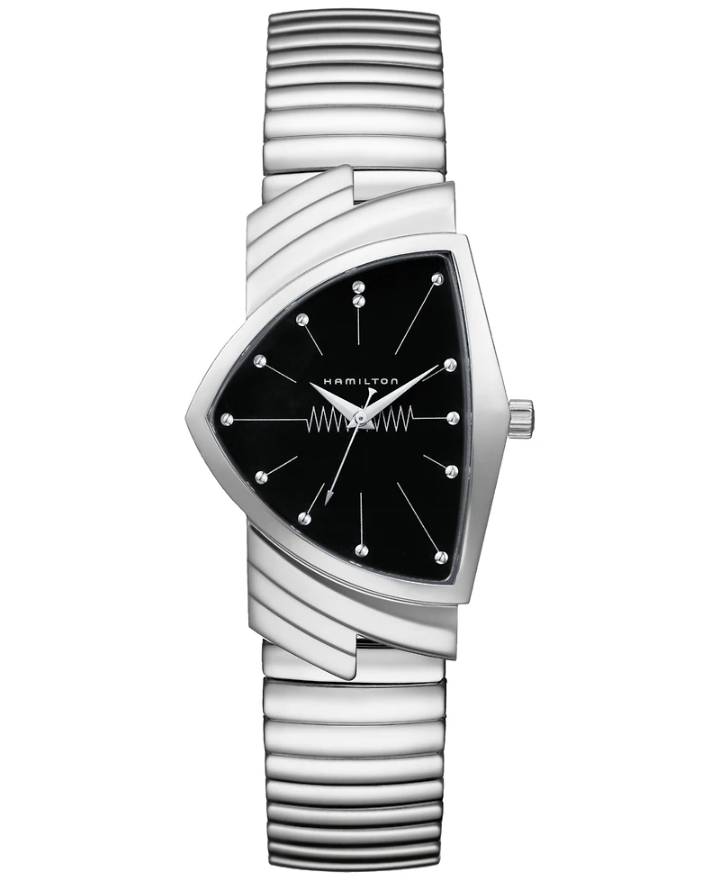 Hamilton Unisex Swiss Ventura Stainless Steel Bracelet Watch 32mm