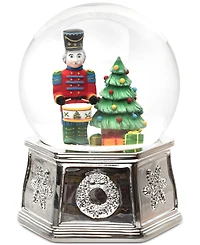 Spode Christmas Tree Nutcracker Snow Globe, Exclusively at Macy's