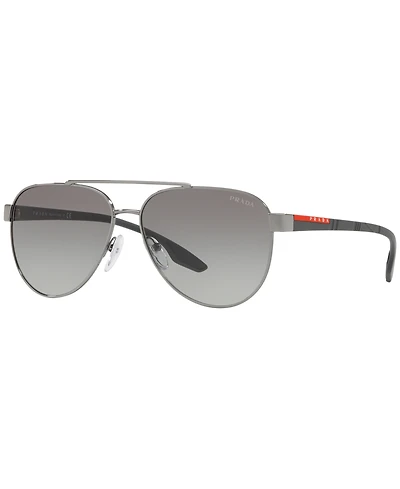 Prada Linea Rossa Men's Sunglasses, Ps 54TS 58