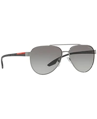 Prada Linea Rossa Men's Sunglasses, Ps 54TS 58