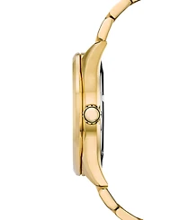 Citizen Men's Eco-Drive Corso Diamond-Accent Gold-Tone Stainless Steel Bracelet Watch 41mm