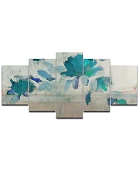 Ready2HangArt 'Painted Petals Iv-b' 5-Pc. Canvas Wall Decor Set