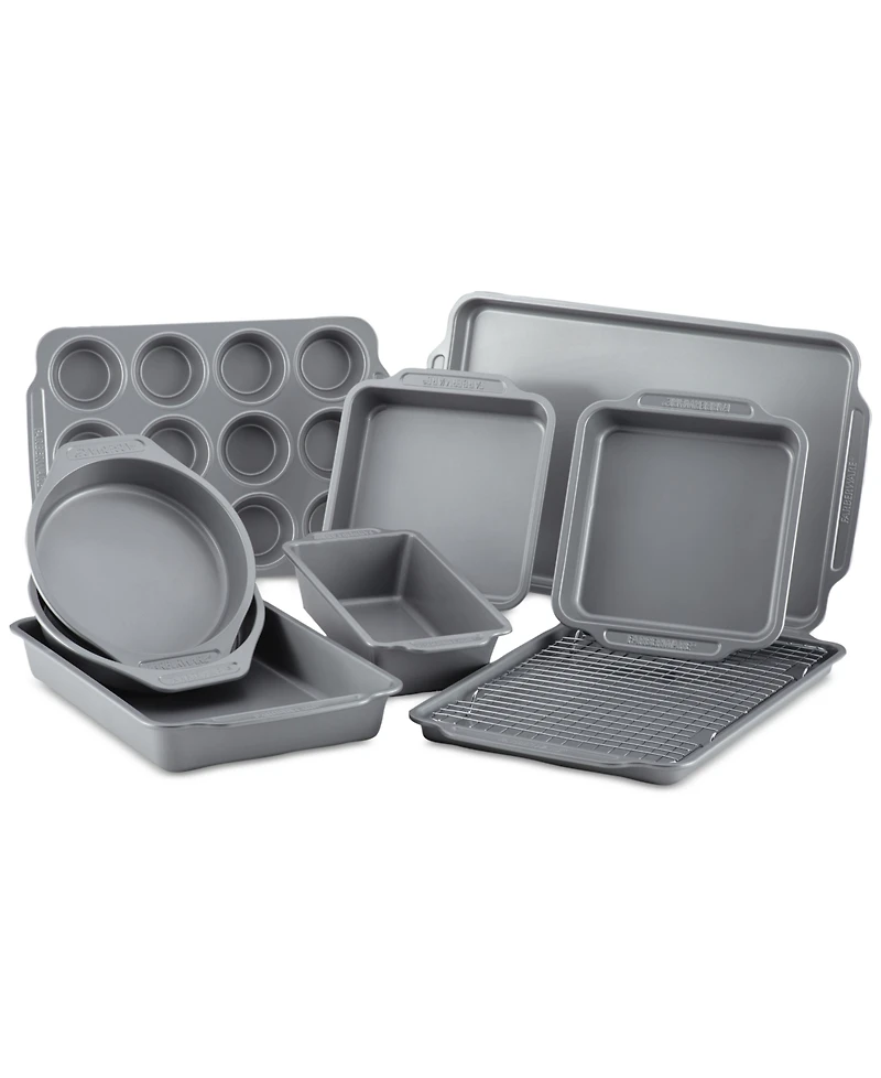 Farberware Nonstick 10-Piece Bakeware Set with Cooling Rack