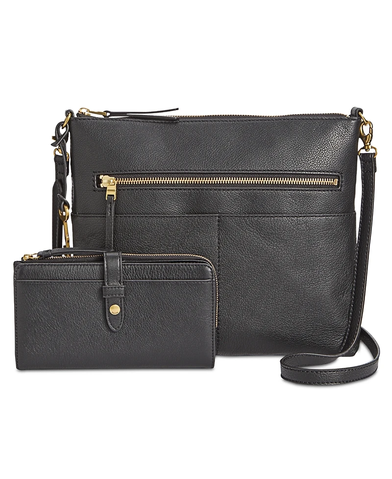 Women's Fiona Large Leather Crossbody