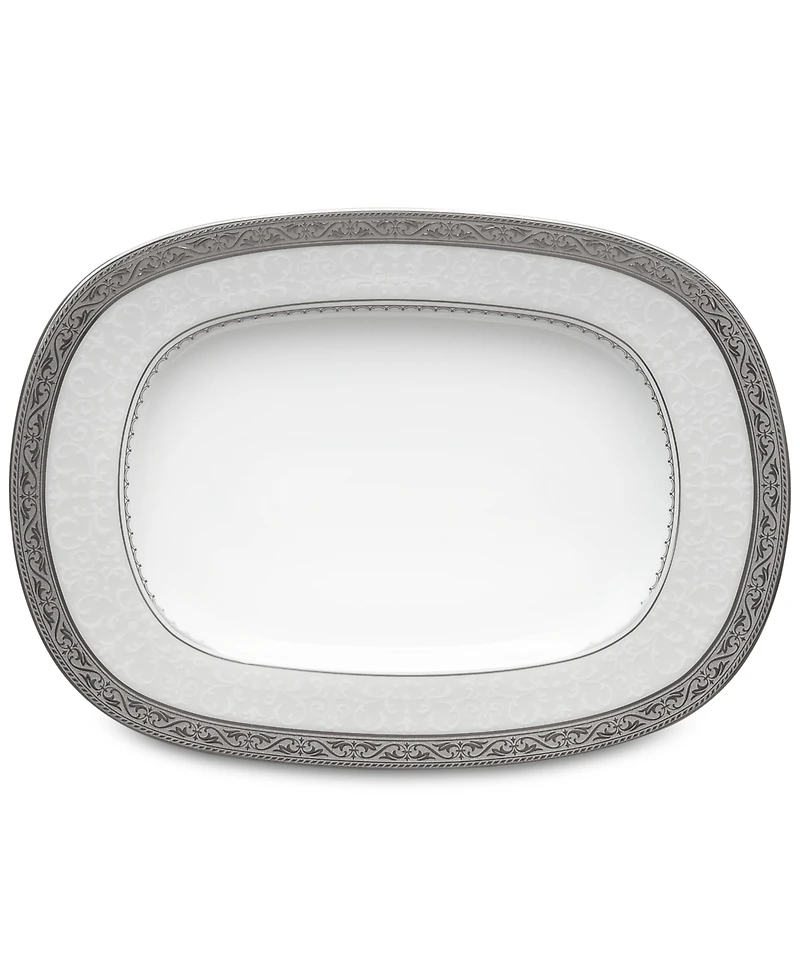 Noritake Odessa Platinum Butter Tray